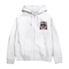 Fusa-Fusa24のくちびるに目が釘付け Zip Hoodie