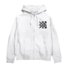 サナトリウムのセポケちゃんのGOD DOGオフィシャル Zip Hoodie