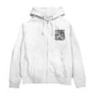 YoMiTの有名な観光スポットイメージ画像：モロッコのマラケシュ旧市街（モロッコ、マラケシュ） Zip Hoodie