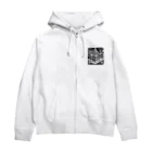 YoMiTの有名な観光スポットイメージ画像：アンコールワット（カンボジア） Zip Hoodie