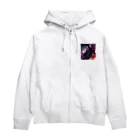 Ryuu_0925のエキサイティングなゲームの挑戦 Zip Hoodie