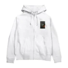 Makoto_Kawano Designのご飯おかわり Zip Hoodie