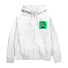 とらちゃん(≧∇≦)のキリン Zip Hoodie