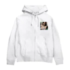 sounya sounyaの美女 図鑑（ニットブラ） Zip Hoodie