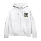 💖宇宙整体♪🌈♪こころからだチャンネル♪💖のuniversal mermaid  REINAの心の旅 Zip Hoodie