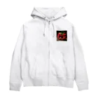 Mukimukiのマッスルストロベリー Zip Hoodie