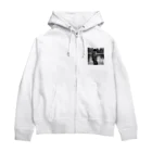 No Fishing No Life の釣り女子 Zip Hoodie