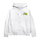 ぼののドットセキセイ（黄色） Zip Hoodie