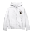 はんなり女史の眠たい猫 Zip Hoodie