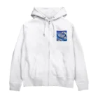 3tomo6's shopのさかなクン 今日もがんばる Zip Hoodie