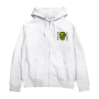 いんこ屋堂のキビタイボウシ飼っています Zip Hoodie