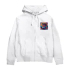 shop.ycのユメウルフ Zip Hoodie