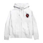 てくのちゃんのガラスのハート Zip Hoodie