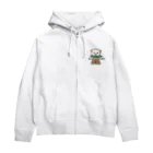 マッシュ・ラビのマッシュ・ラビ(跳び箱)Ｂ Zip Hoodie