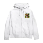 Uターン柴のグラサン柴 Zip Hoodie