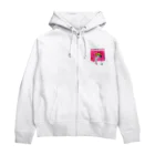 猫キャラになったよ『シンガーのん』のにゃんこシンガーのん Zip Hoodie