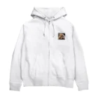 seven20sの仲良しワンコ Zip Hoodie