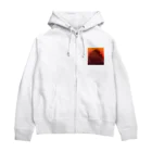 Hakoniwaraboのアガベ陽炎 Zip Hoodie