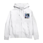 uchakyumaの美女2 Zip Hoodie