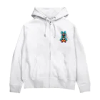 あにまるず。の車大好き！着ぐるみBOY♡ Zip Hoodie