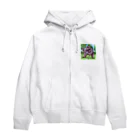 mnmn3737のゴルファーゴリラ Zip Hoodie