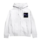 ココロ葉shopの古風な夜桜 Zip Hoodie