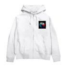 godo_dioの３D　立体視　リンゴ Zip Hoodie