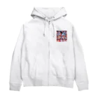 taka-kamikazeのダンシング赤ちゃん Zip Hoodie