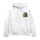 Kai🐚のジャンプ犬 Zip Hoodie