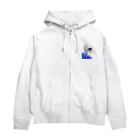 Simizimi_sizimiのしみじみしじみの荒波にもまれてます。 Zip Hoodie