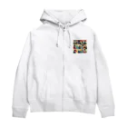 雲華堂のスマホ依存症 Zip Hoodie