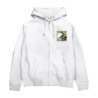 こたつのヘルメット Zip Hoodie