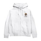 garage293のM'S FARM マスコット   Zip Hoodie