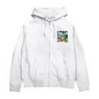 kaiminsapoの沖縄　ビーチパーティ Zip Hoodie