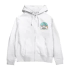 音楽ルー106のシマエナガ Zip Hoodie