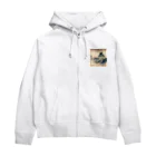 戦国時代マニアの遠い記憶を呼び起こす大阪城 Zip Hoodie