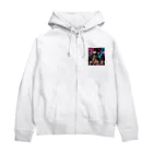 gratefulのワイルド Zip Hoodie