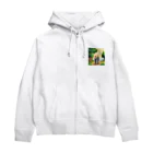 kichamanの散歩デート Zip Hoodie