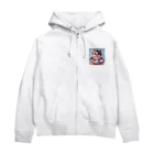 nekodoragonのびっくり！ 猫ドラゴン Zip Hoodie