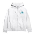 ひぐのエラスモサウルスの親子 Zip Hoodie