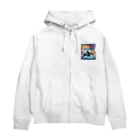 てぃっちゃんのシャチ Zip Hoodie