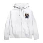 ヨーカズのバイク女子そら Zip Hoodie