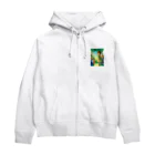 シロクマペンギンのトレインアパレルショップ Zip Hoodie