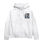 太陽の手の水の妖精 Zip Hoodie