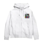 AQUAMETAVERSEのイースターのたまご　なでしこ1478 Zip Hoodie