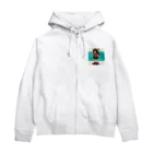 77 NOAの地雷系女子 Zip Hoodie