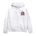 WakuWakustoreのメデューサ少女 Zip Hoodie