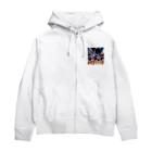 しんすけのバレーボール Zip Hoodie