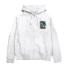 ○○の不思議のアートの不思議 Zip Hoodie