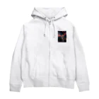 さぎょう擁の女騎士、桜の下で Zip Hoodie